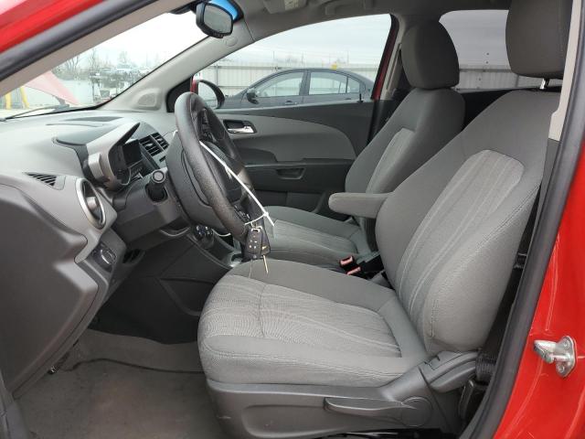  CHEVROLET SONIC 2013 Red