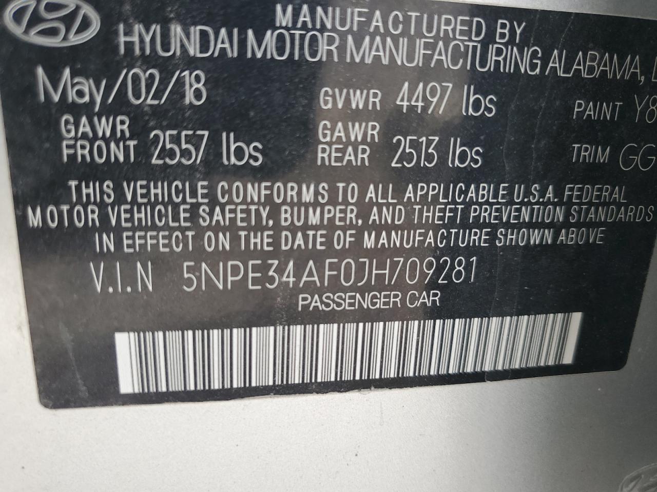 2018 Hyundai Sonata - Image 12