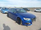 2016 AUDI S3 NAV QUA for sale at Copart YORK