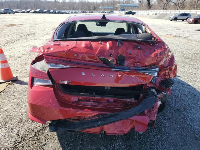  HYUNDAI ELANTRA 2022 Burgundy