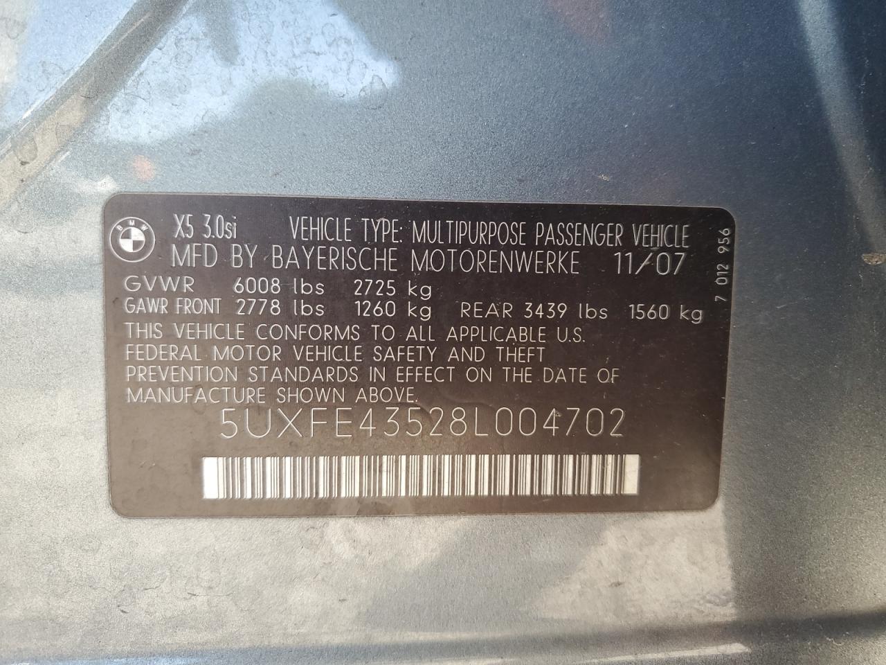 2008 BMW X5 - Image 13