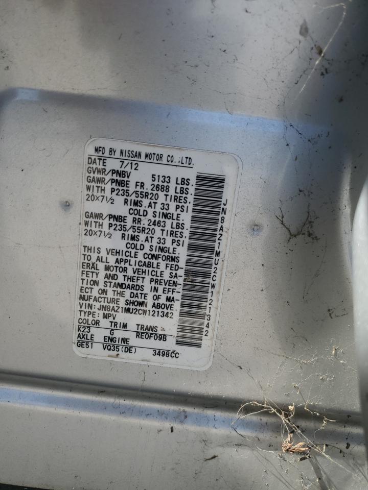 2012 Nissan Murano - Image 13