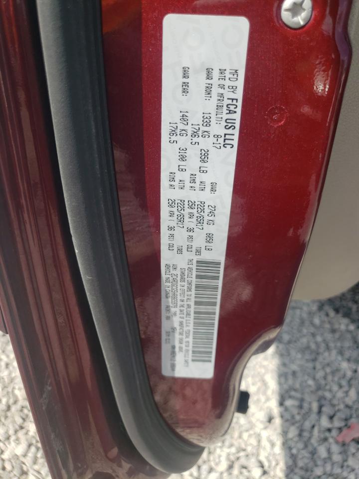 2017 Dodge Grand Caravan Sxt VIN: 2C4RDGCG5HR865979 Lot: 49325425