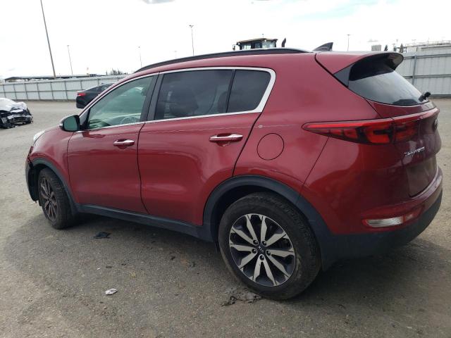  KIA SPORTAGE 2018 Красный