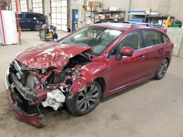  SUBARU IMPREZA 2014 Красный