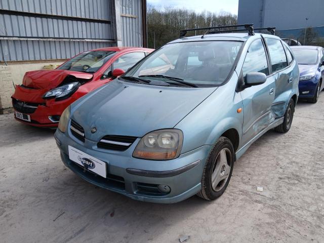 2002 NISSAN ALMERA TINO 1.8 TWISTER 5DR for sale at Copart WESTBURY