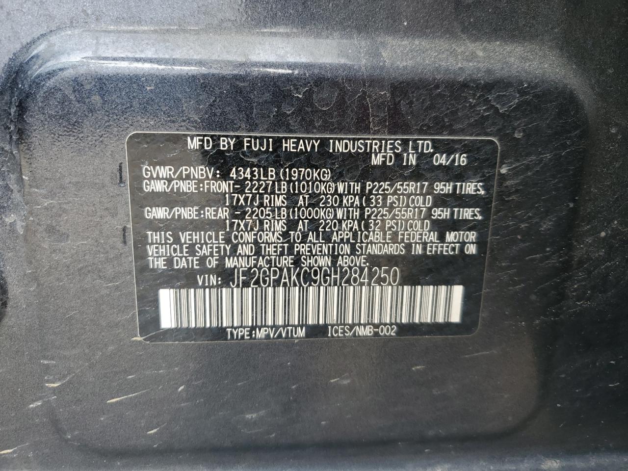 2016 Subaru XV - Image 14