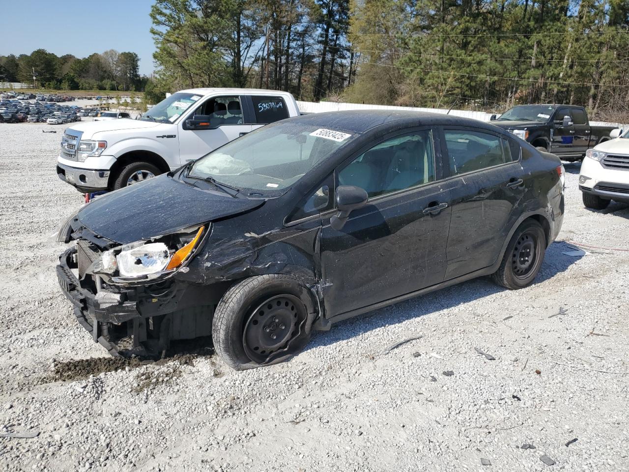 2012 Kia Rio Lx for Sale in Fairburn, GA - Front End