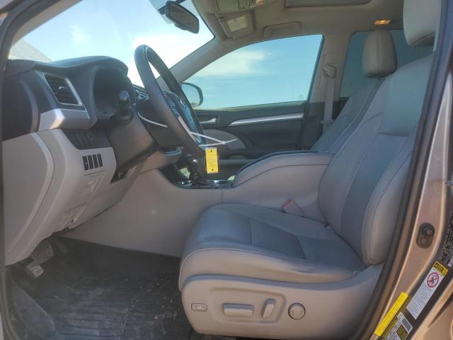  TOYOTA HIGHLANDER 2016 Srebrny