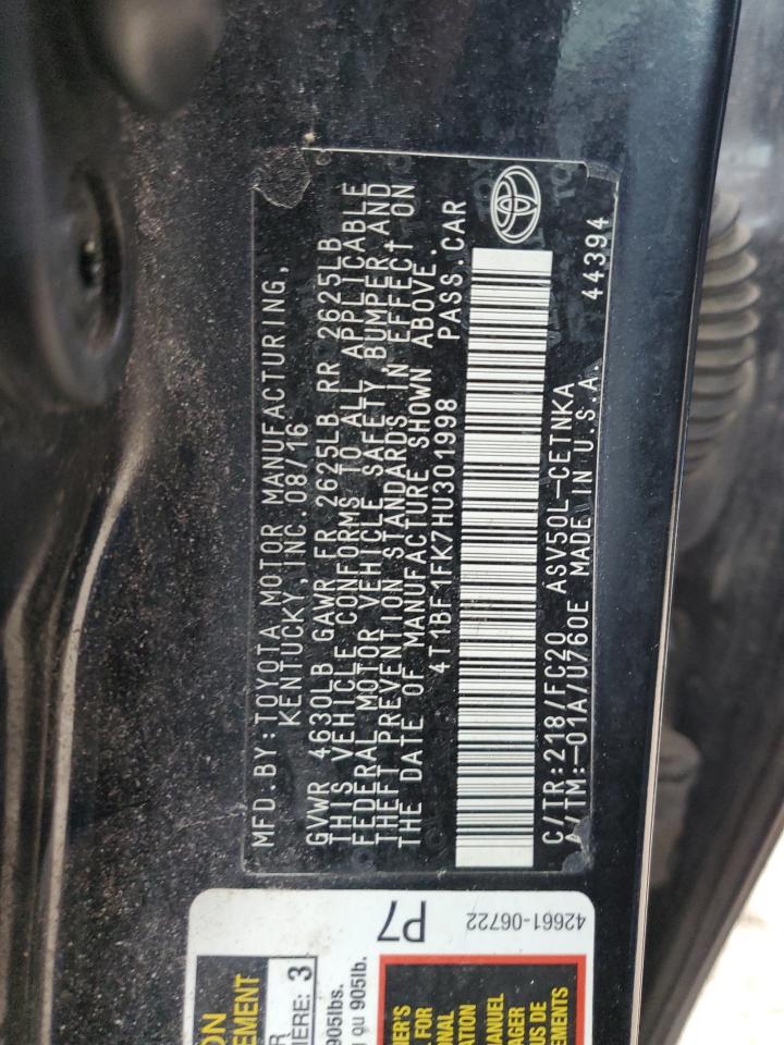 2017 Toyota Camry - Image 13