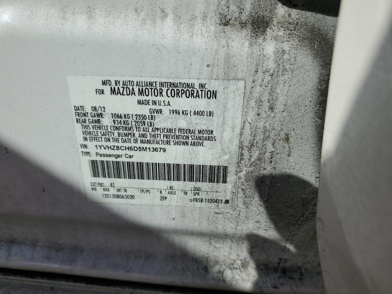 2013 Mazda 6 - Image 12