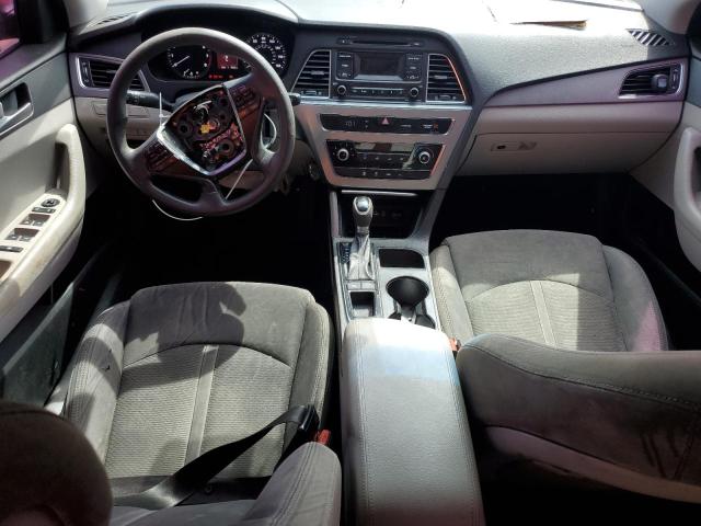 HYUNDAI SONATA 2015 Czerwony