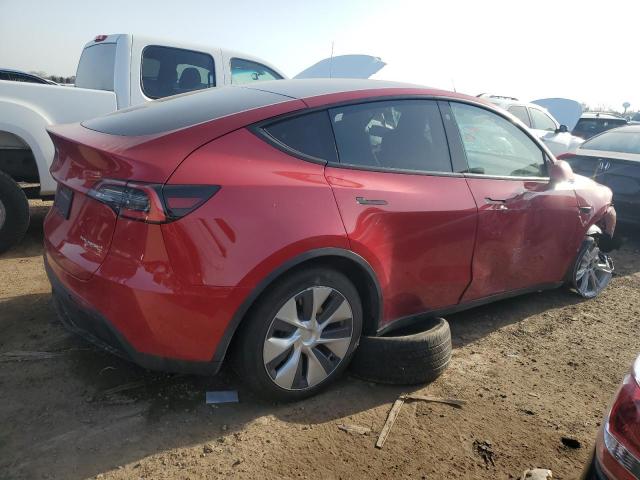  TESLA MODEL Y 2021 Czerwony