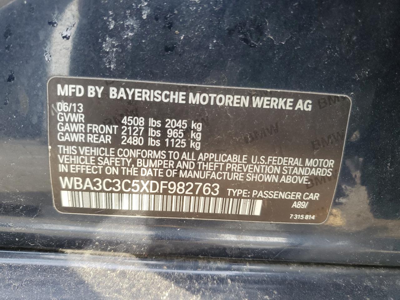 2013 BMW 3er - Image 12