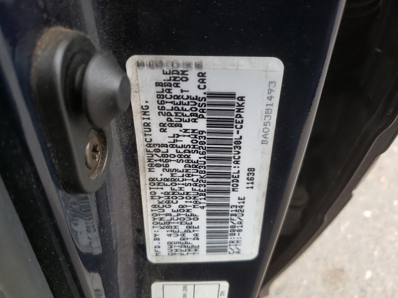 2003 Toyota Camry - Image 14