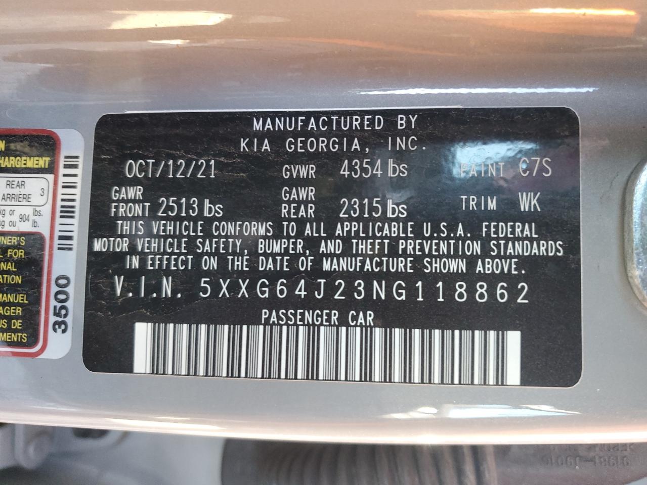 2022 Kia K5 - Image 12