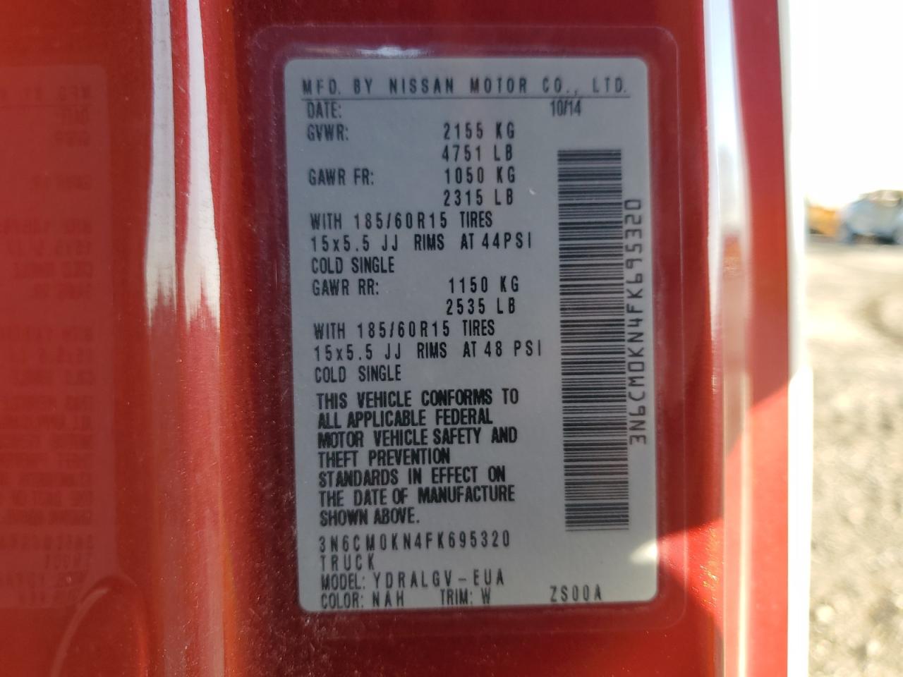 2015 Nissan NV - Image 13