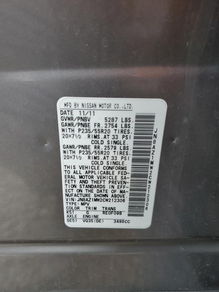 2012 Nissan Murano - Image 13