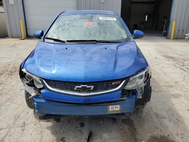  CHEVROLET SONIC 2017 Синий