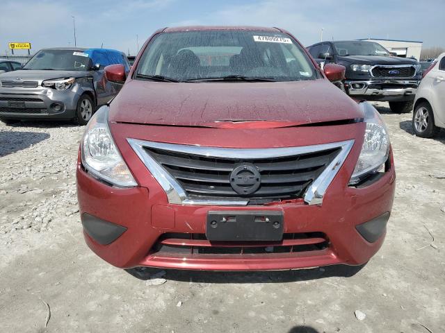  NISSAN VERSA 2017 Бордовий
