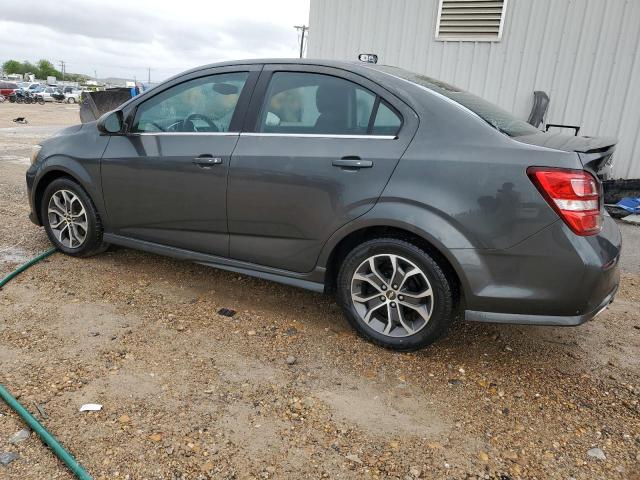 Седани CHEVROLET SONIC 2017 Вугільний