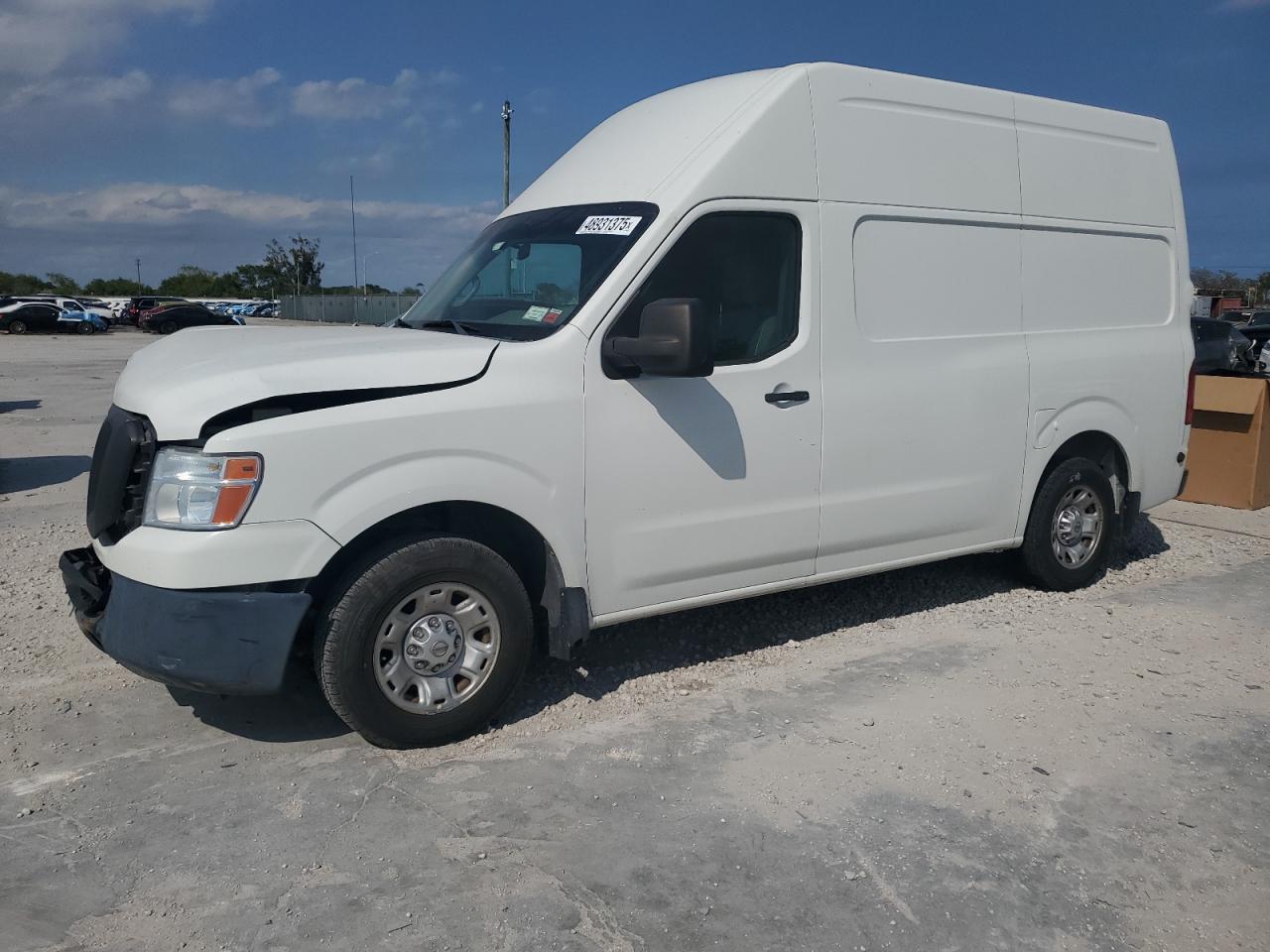2015 Nissan Nv 2500 en Venta en Homestead, FL - Front End