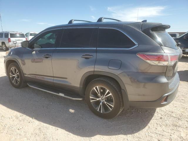  TOYOTA HIGHLANDER 2016 Srebrny