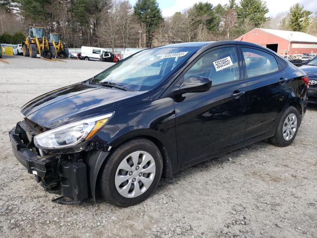 Sedans HYUNDAI ACCENT 2016 Czarny