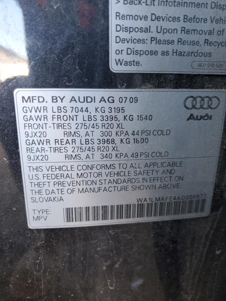 2010 Audi Q7 - Image 13