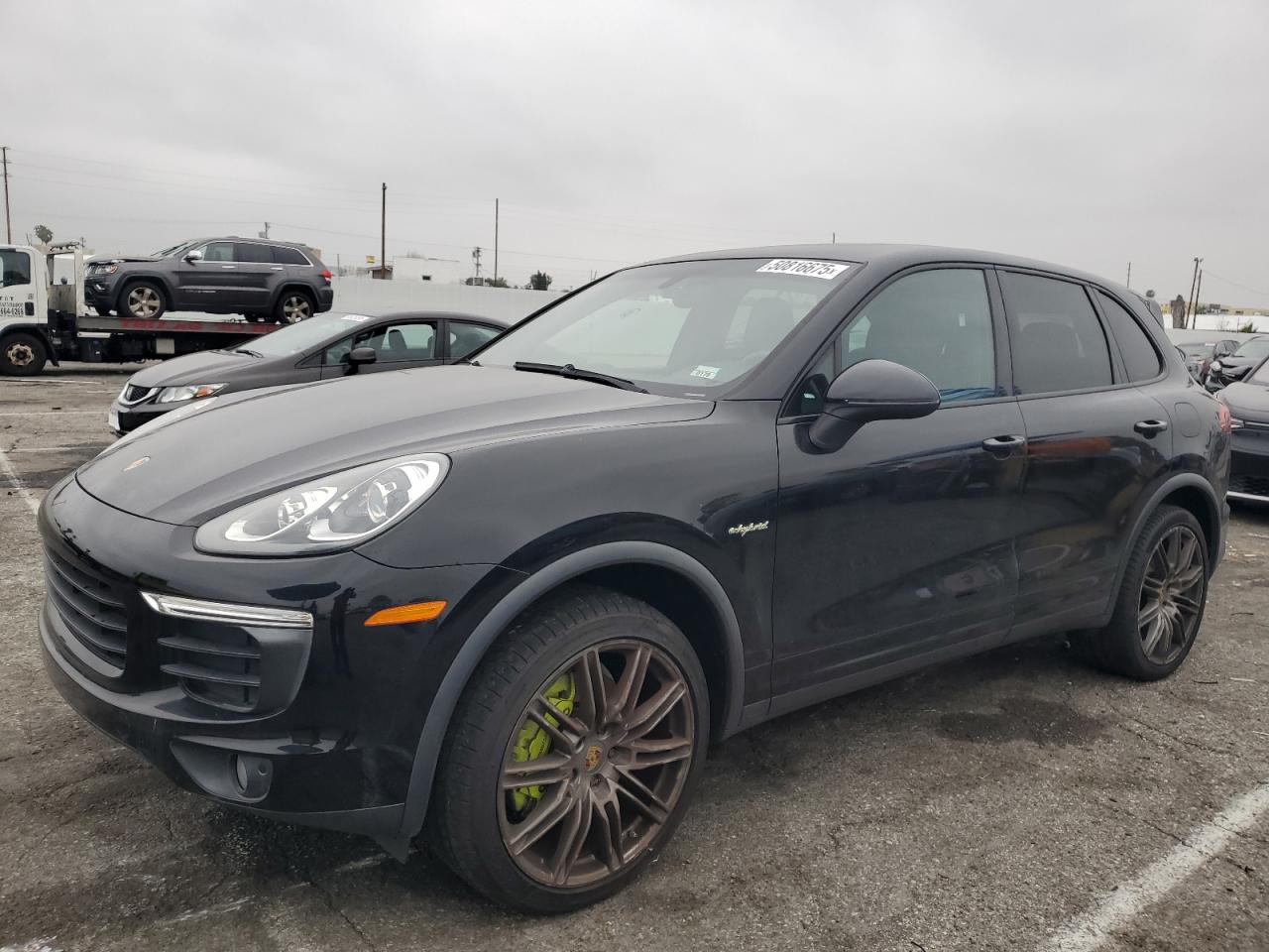 2015 Porsche Cayenne Se Hybrid black null hybrid WP1AE2A28FLA52306 photo #1