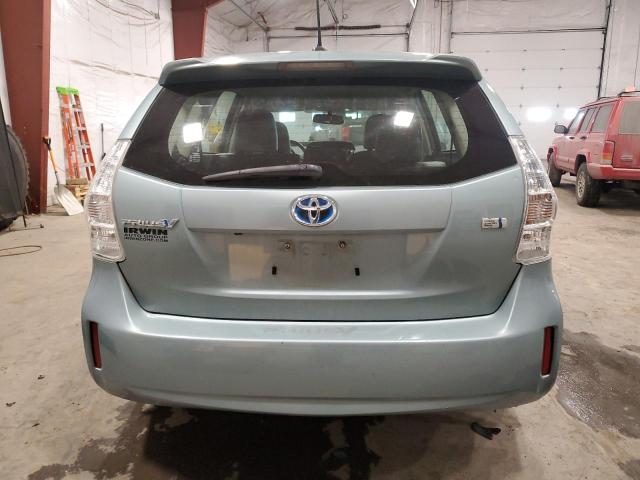 Crossovers TOYOTA PRIUS 2013 Granatowy
