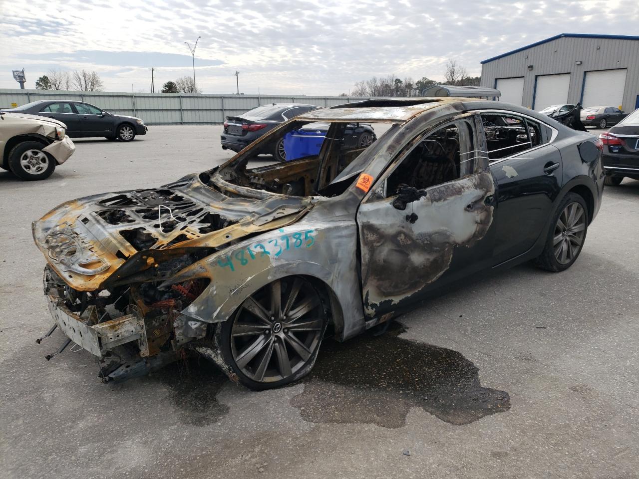 2018 Mazda 6 Grand Touring Reserve na sprzedaż w Dunn, NC - Burn