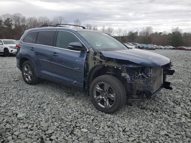  TOYOTA HIGHLANDER 2017 Синий