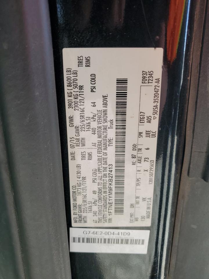 1ftne1ym9fkb27413 1FTNE1YM9FKB27413 2015 Ford Transit T-150