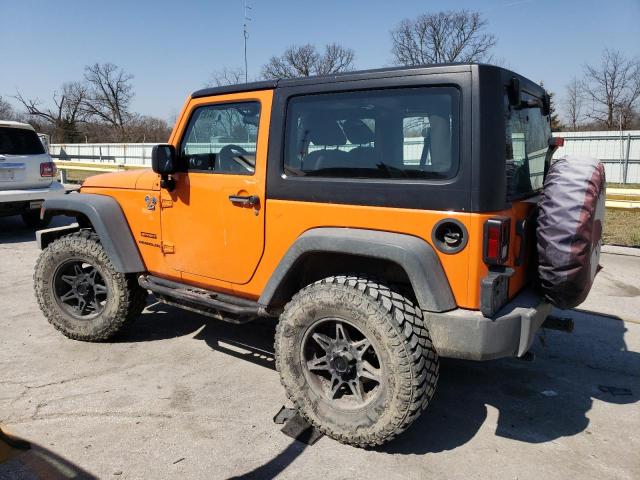 Внедорожники JEEP WRANGLER 2013 Оранжевый