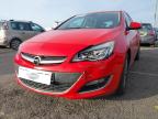 2012 VAUXHALL ASTRA ELIT for sale at Copart SANDTOFT