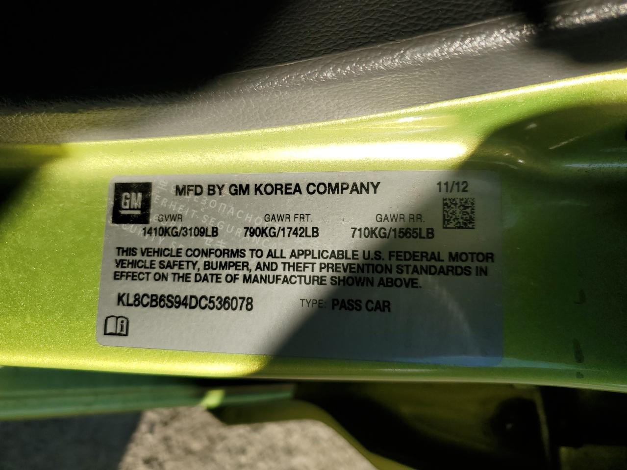 2013 Chevrolet Spark - Image 13
