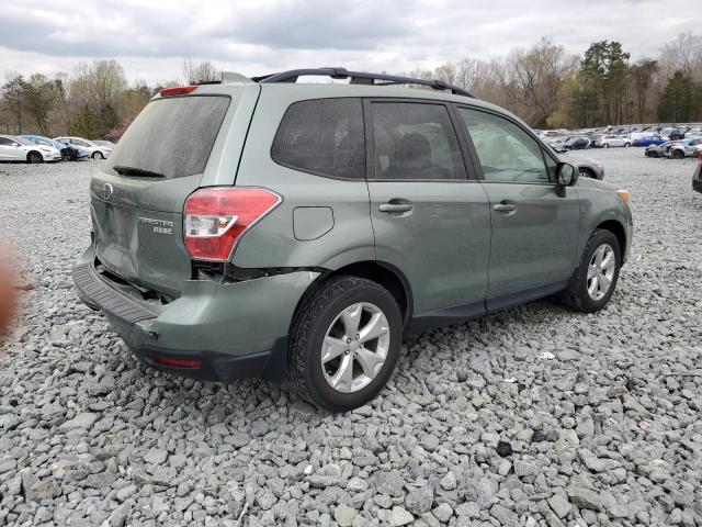  SUBARU FORESTER 2016 Zielony