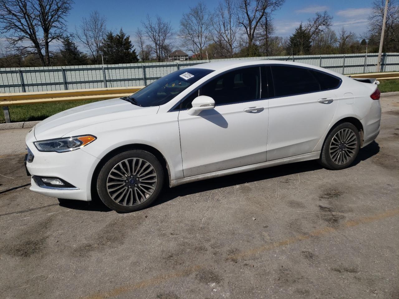2017 Ford Fusion Se на продаже в Rogersville, MO - Rear End