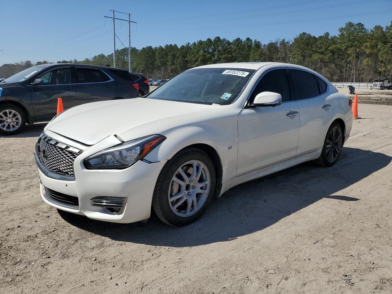 2019 Infiniti Q70 3.7 Luxe იყიდება Greenwell Springs-ში, LA - Front End