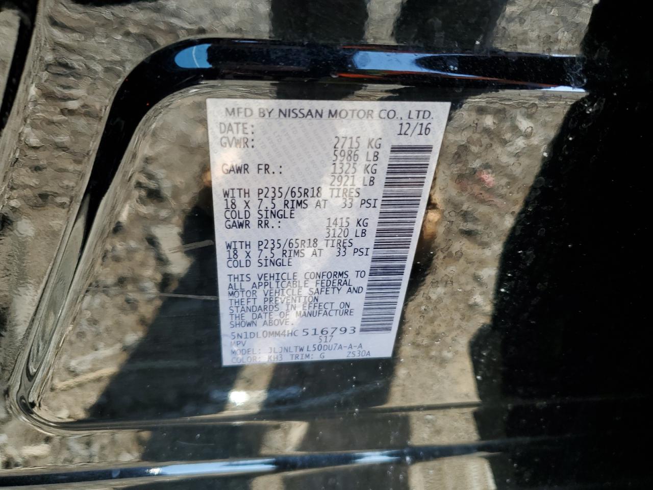 2017 Infiniti QX60 - Image 13