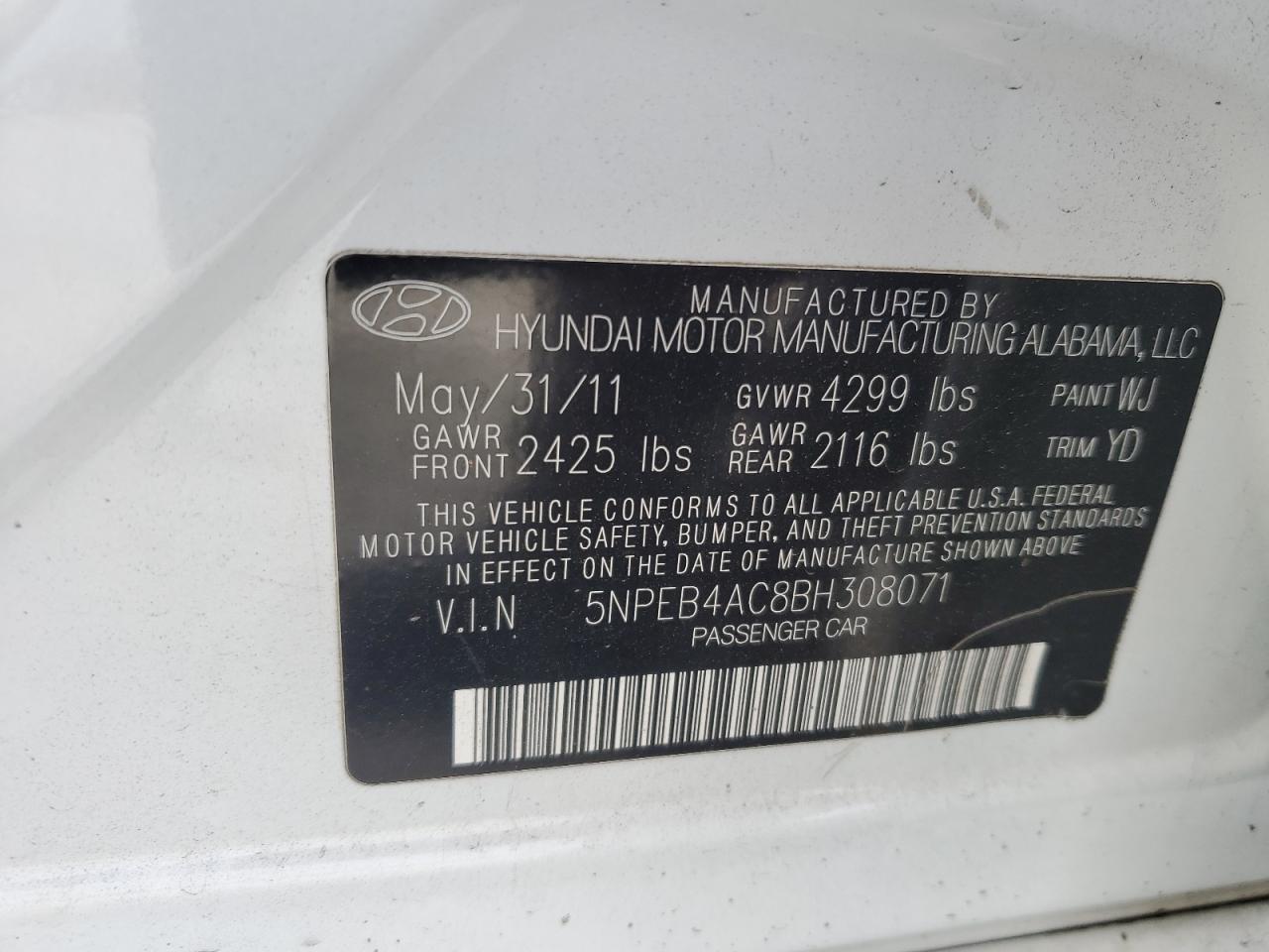 2011 Hyundai Sonata - Image 12
