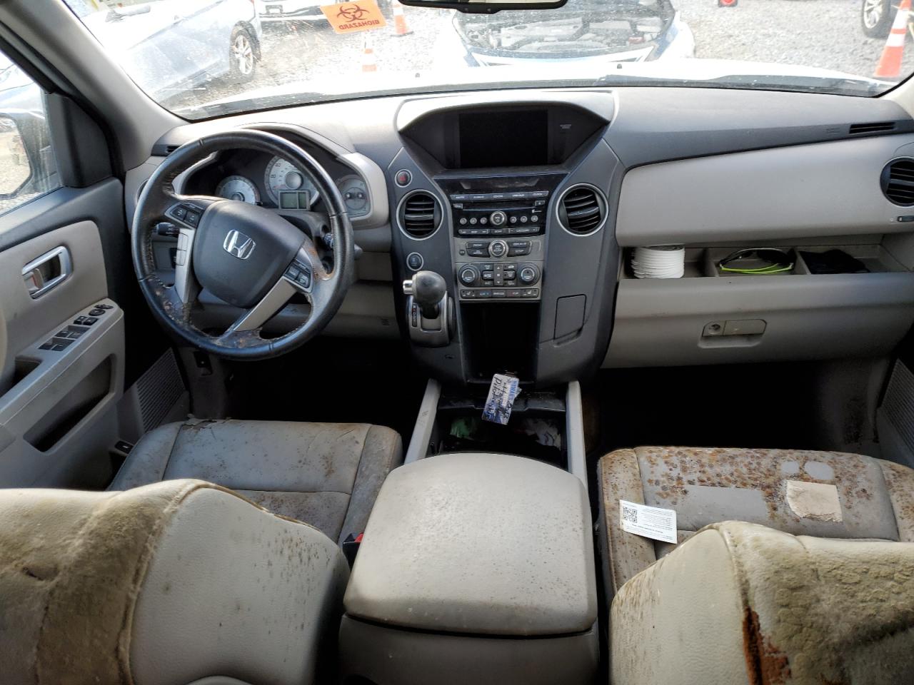 2013 Honda Pilot Exl VIN: 5FNYF4H57DB074080 Lot: 47821335