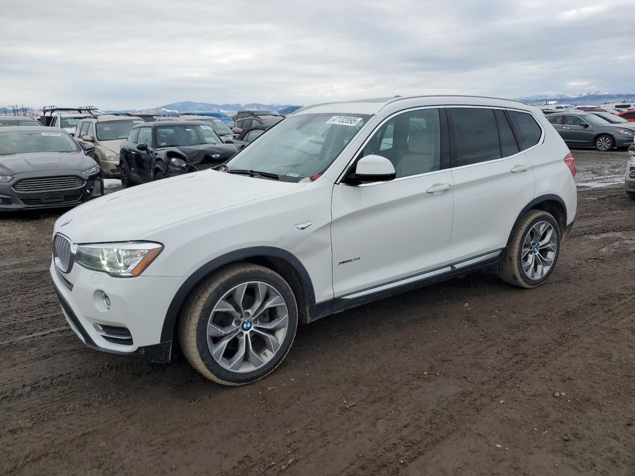 2016 Bmw X3 Xdrive28I продається в Helena, MT - Side