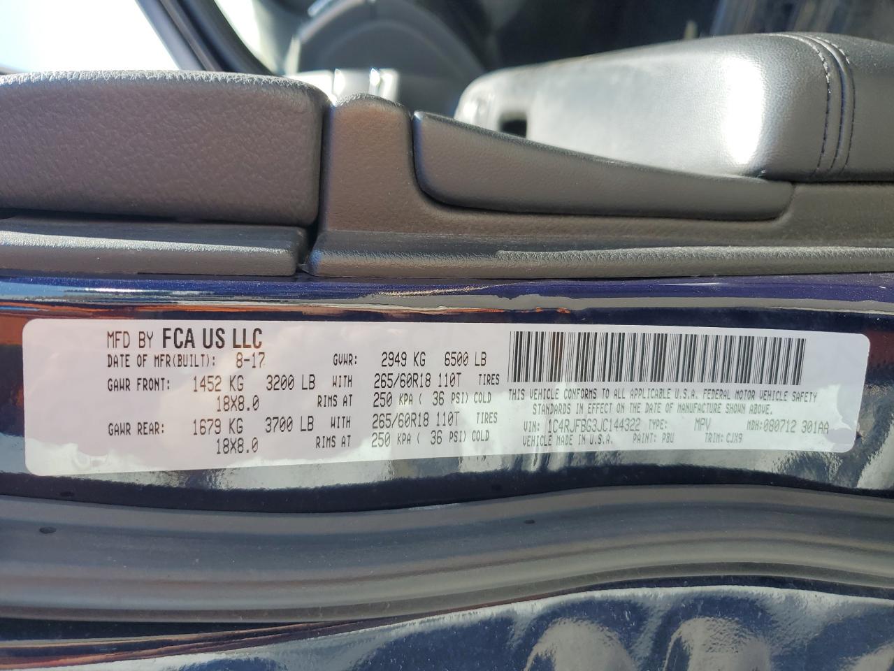 2018 Jeep Grand Cherokee - Image 15