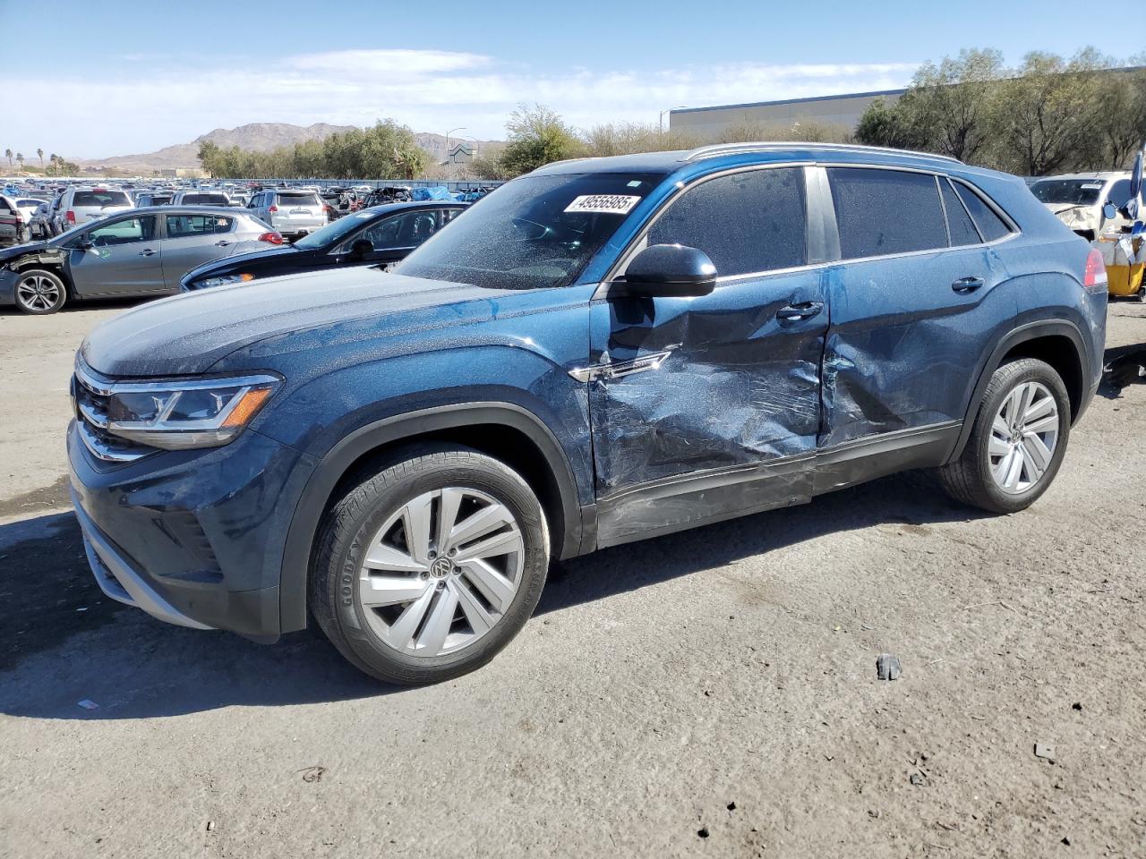 2022 Volkswagen Atlas Cross Sport Se за продажба в Las Vegas, NV - Side