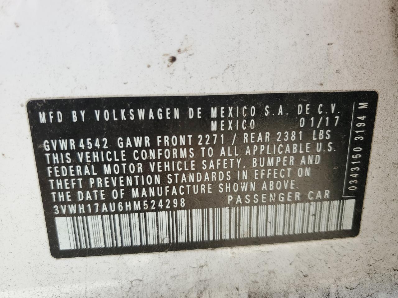 2017 Volkswagen Golf - Image 12