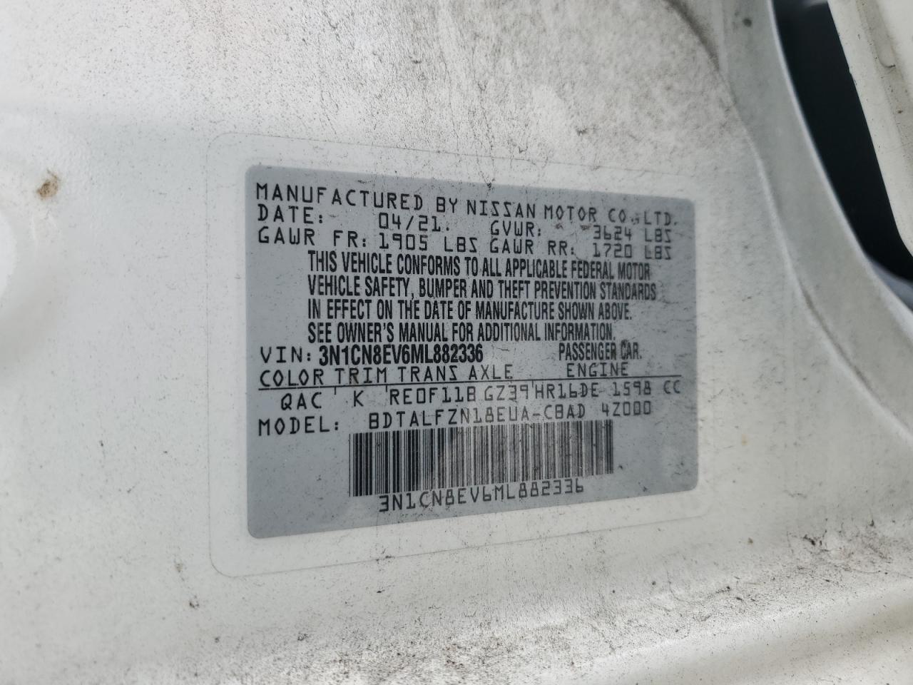 2021 Nissan Versa - Image 13