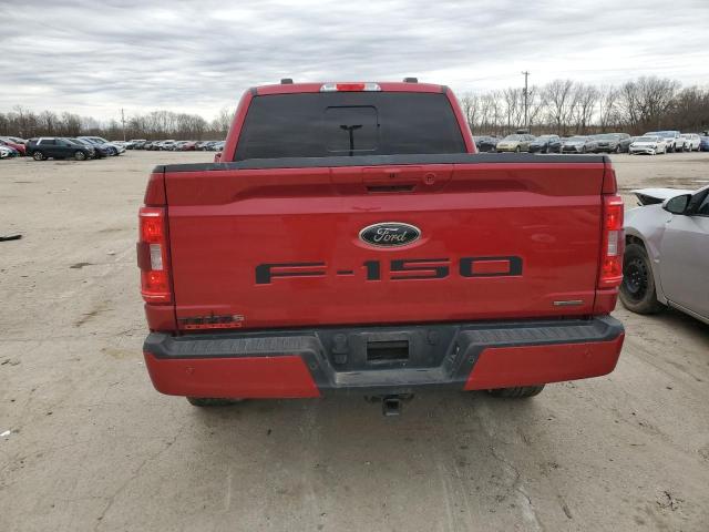 FORD F-150 2022 Бордовый