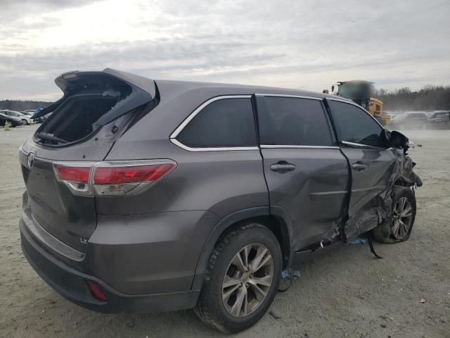 Parquets TOYOTA HIGHLANDER 2014 Szary
